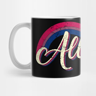 Bisexual ally lgbt pride vintage Mug